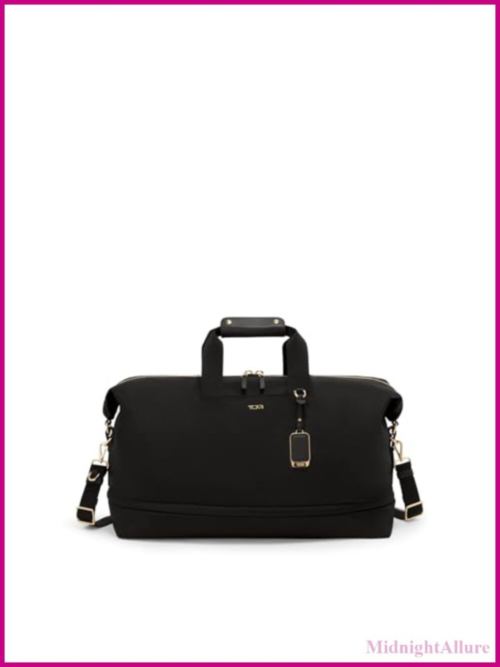 Tumi Rhys Expandable Duffel Nylon Water Resistant Crossbody Travel Bag